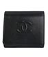 Chanel Embossed Flap Wallet, front view